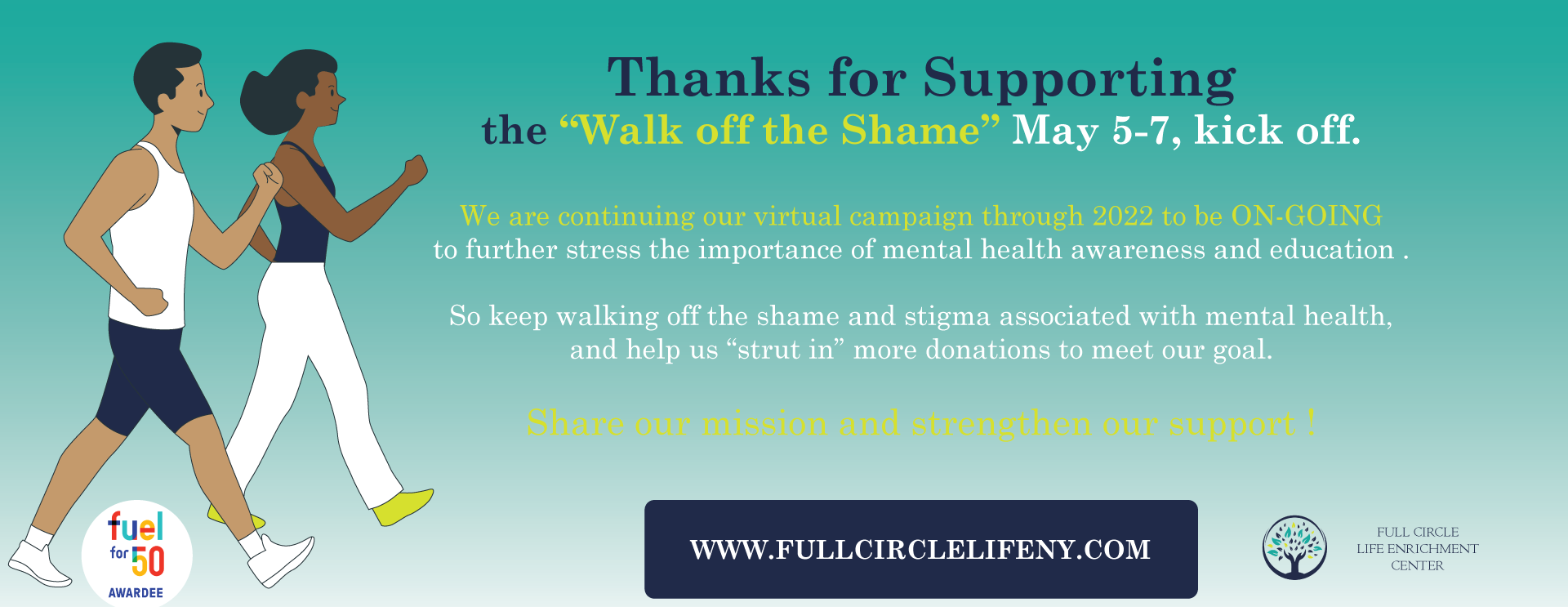 Walk Off the Shame and Strut for Mental Wellness! 