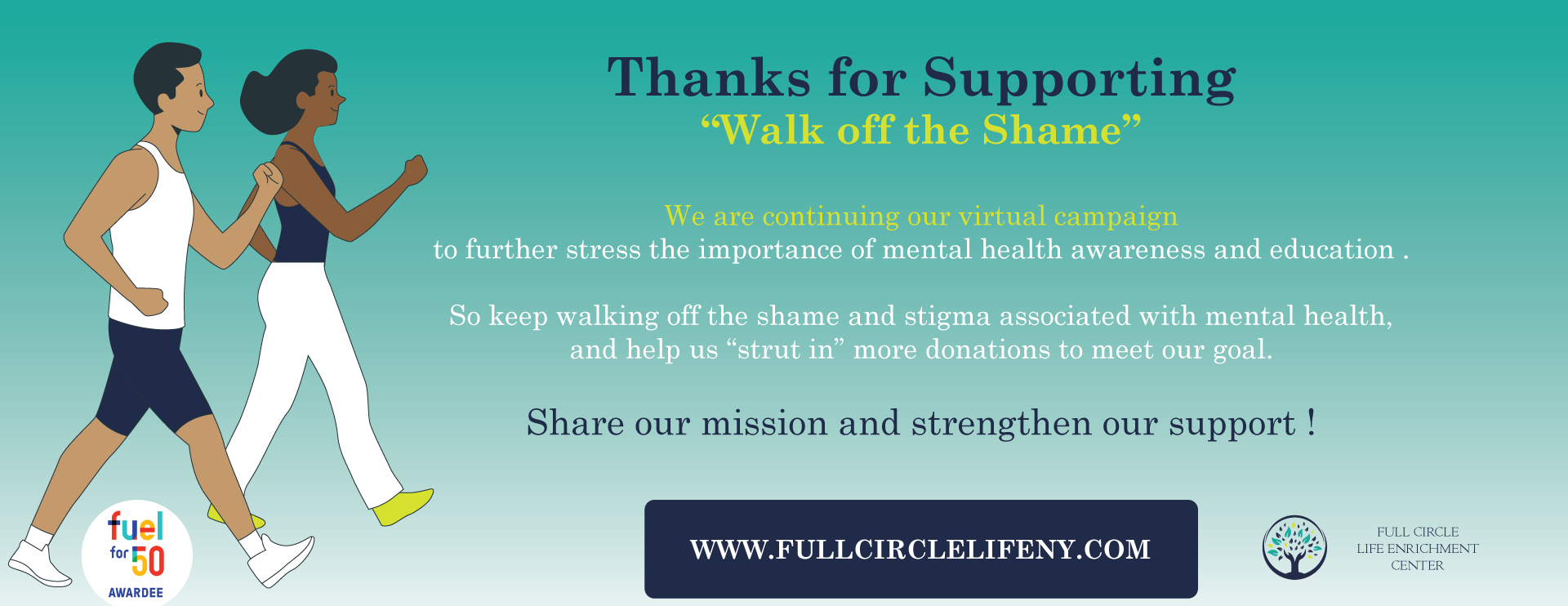 Walk Off the Shame and Strut for Mental Wellness! 
